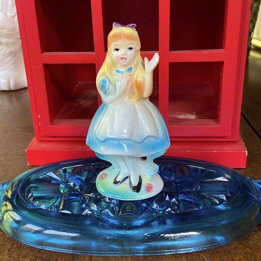 Vintage Disney Alice in Wonderland Figurine 1960
